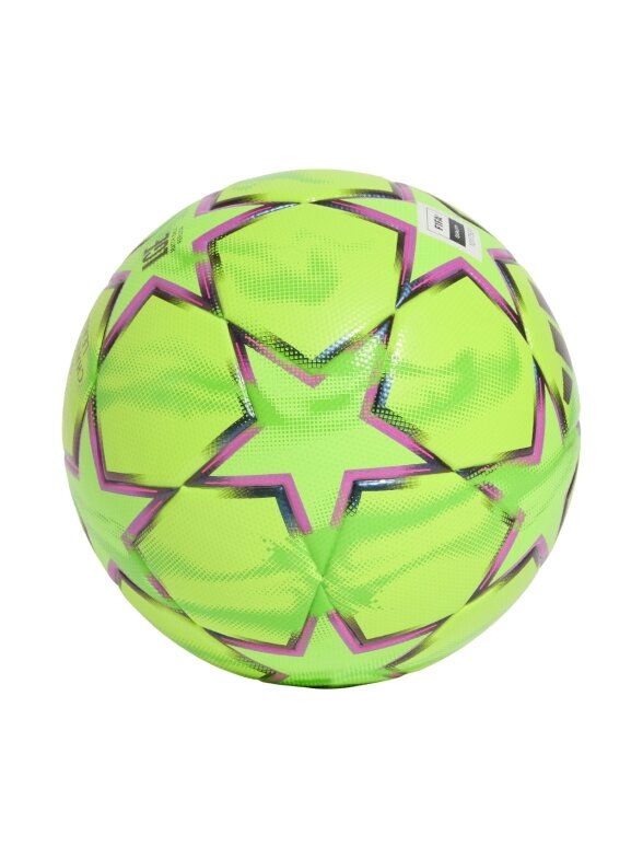 Adidas UCL Winter 26/27 League Stage futbolo žalia-juoda-rožinė KY5573 1 Adidas UCL Winter 26/27 League Stage futbolo žalia-juoda-rožinė KY5573 1