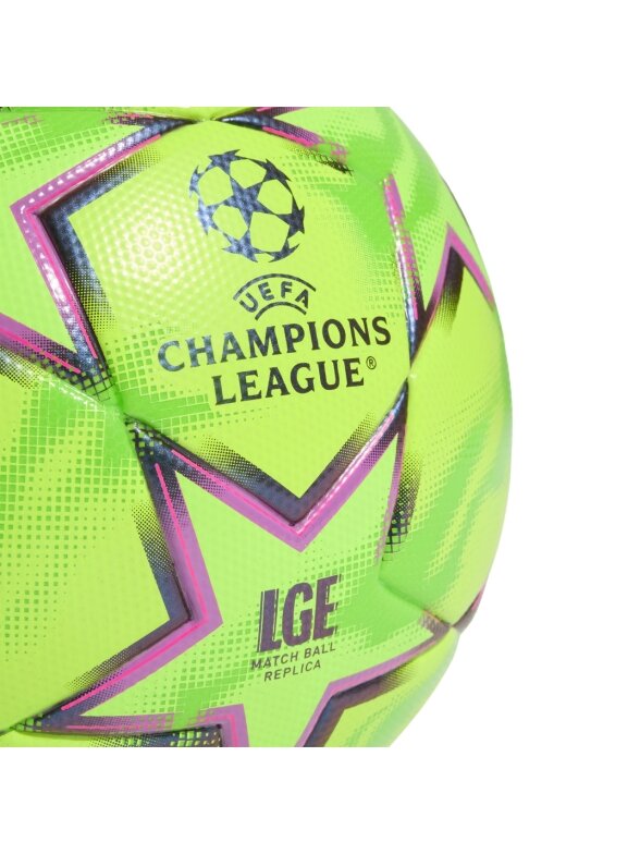 Adidas UCL Winter 26/27 League Stage futbolo žalia-juoda-rožinė KY5573 2 Adidas UCL Winter 26/27 League Stage futbolo žalia-juoda-rožinė KY5573 2
