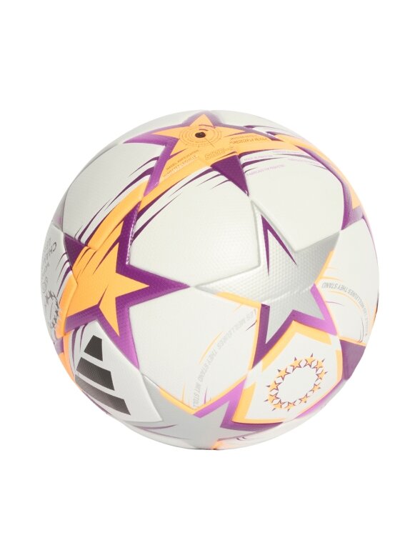 Adidas UCL moterų lyga 26/27 lygos etapas futbolas balta-oranžinė-sidabras KE5142 1 Adidas UCL moterų lyga 26/27 lygos etapas futbolas balta-oranžinė-sidabras KE5142 1