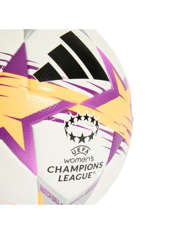 Adidas UCL moterų lyga 26/27 lygos etapas futbolas balta-oranžinė-sidabras KE5142 2 Adidas UCL moterų lyga 26/27 lygos etapas futbolas balta-oranžinė-sidabras KE5142 2