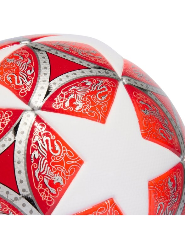 Adidas futbolo kamuolys Womens UCL 25/26 Final League moterims baltas-raudonas JW1326 2 Adidas futbolo kamuolys Womens UCL 25/26 Final League moterims baltas-raudonas JW1326 2