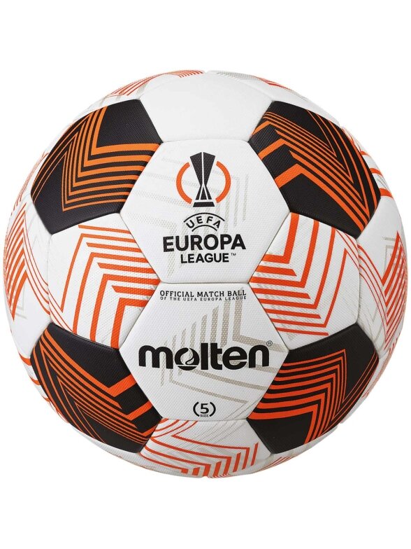 Futbolas Molten FIFA Oficiali UEFA Europos lyga Acentec 23/24 F5U5000-34 Futbolas Molten FIFA Oficiali UEFA Europos lyga Acentec 23/24 F5U5000-34