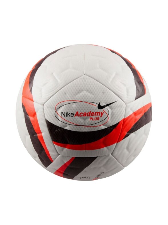 Nike Academy Plus futbolo balta-oranžinė-juoda HV6261 100 Nike Academy Plus futbolo balta-oranžinė-juoda HV6261 100