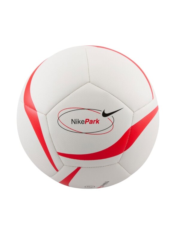 Nike Park Team 2.0 25 futbolo kamuolys baltas-raudonas Nike Park Team 2.0 25 futbolo kamuolys baltas-raudonas
