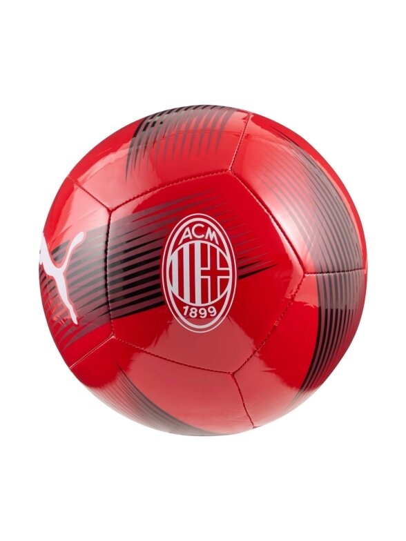 Puma AC Milan Essentials Futbolo kamuolys raudonas 84748 01