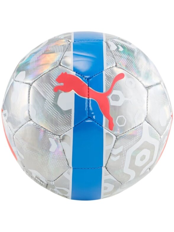 Futbolo Puma taurė minibolo sidabro ir mėlynos spalvos 084076 01 Futbolo Puma taurė minibolo sidabro ir mėlynos spalvos 084076 01