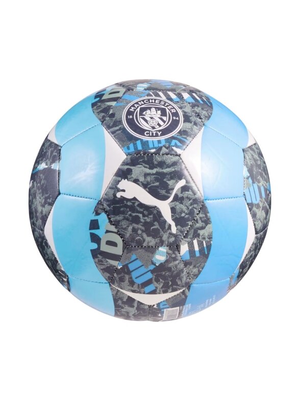 Puma MCFC Prematch football kamuolys pilka-mėlyna 84548 74 Puma MCFC Prematch football kamuolys pilka-mėlyna 84548 74