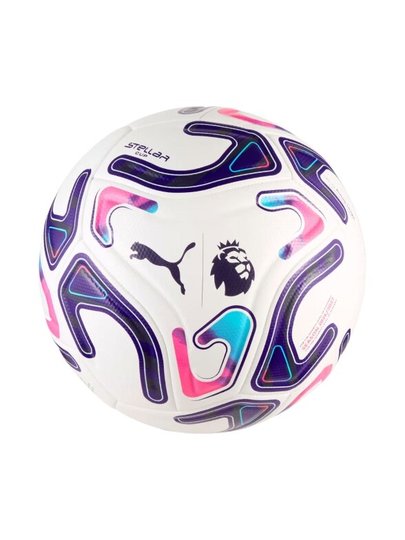 Puma futbolo kamuolys Stellar Cup PL Reactivity, baltas-violetinis-rožinis, 85113 01 1 Puma futbolo kamuolys Stellar Cup PL Reactivity, baltas-violetinis-rožinis, 85113 01 1