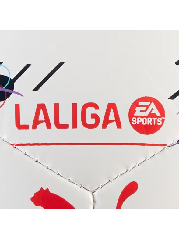 Puma mini futbolo kamuolys Stellar Laliga, baltas, 85152 01 2 Puma mini futbolo kamuolys Stellar Laliga, baltas, 85152 01 2