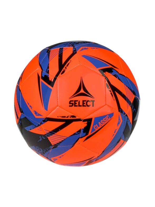 Select Classic v26 futbolą oranžinė-mėlyna-juoda 160076 Select Classic v26 futbolą oranžinė-mėlyna-juoda 160076