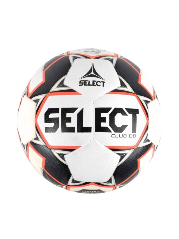 Futbolo kamuolys Select Club DB balto-juodo-oranžinio 18731 Futbolo kamuolys Select Club DB balto-juodo-oranžinio 18731