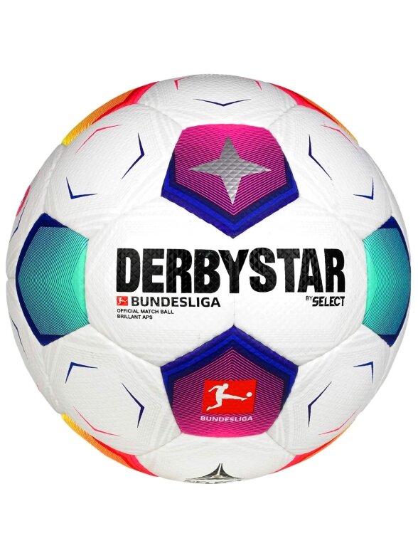 Pasirinkite Derbystar Brillant APS FIFA Quality Pro v23 futbolą, spalvingą 1016096 Pasirinkite Derbystar Brillant APS FIFA Quality Pro v23 futbolą, spalvingą 1016096