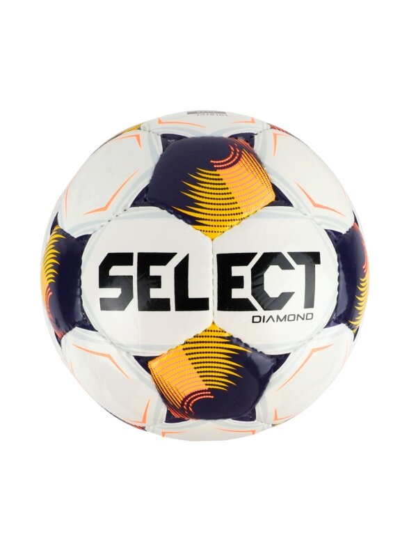 Select futbolo kamuolys Diamond v26 Fifa Basic baltas-oranžinis 19347