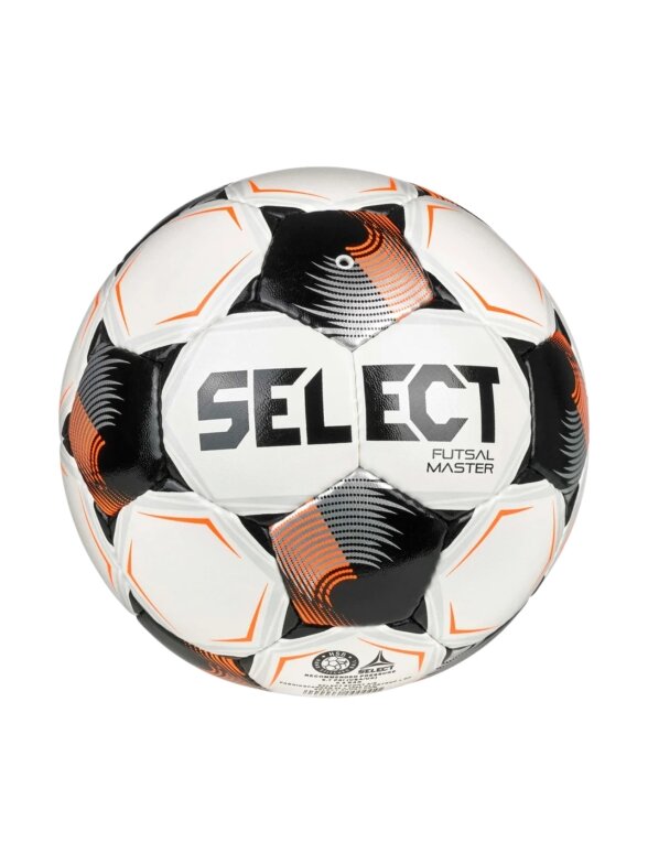 Select salės futbolo kamuolys Futsal Master grain v26 FIFA Basic balta-juoda-oranžinė 1014386/310020 1 Select salės futbolo kamuolys Futsal Master grain v26 FIFA Basic balta-juoda-oranžinė 1014386/310020 1