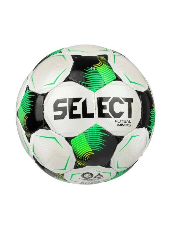 Select salės futbolo kamuolys Futsal Mimas v26 baltai žalias 200954 310022 1