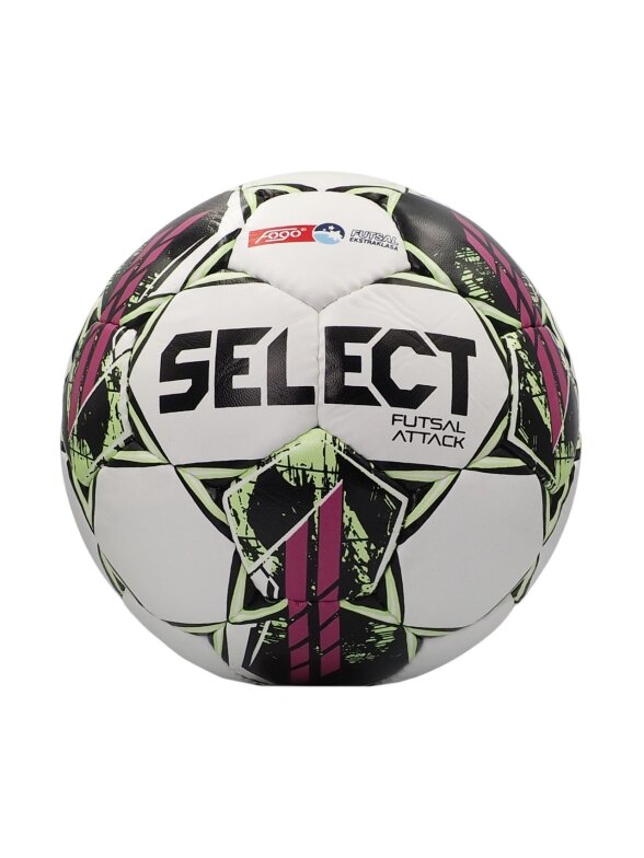Football Select Hala Futsal Attack Fogo Ekstraklasa balta-rožinė-žalia 18673