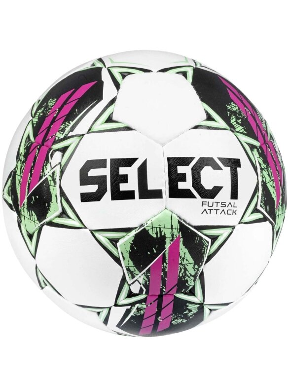 Football Select Hala Futsal Attack v22 balta ir rožinė 17622