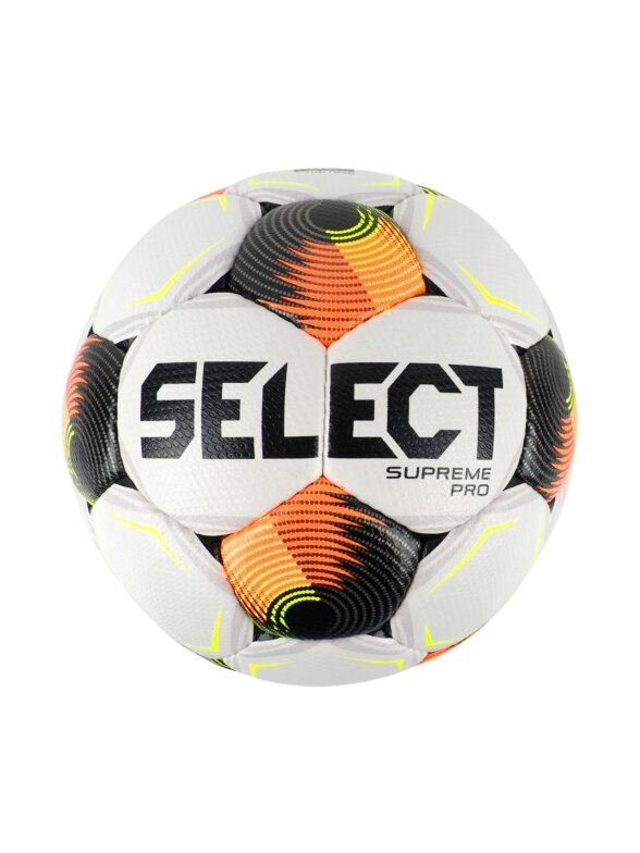 Select Supreme Pro FIFA Basic baltai-juodai-oranžinis futbolas 1001356/111148