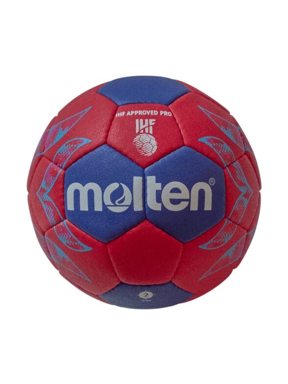 Molten moterims rankinio kamuolys IHF Approved Pro Official World Cup 2025 raudonai-mėlynas H2A5000-W5Z 1 Molten moterims rankinio kamuolys IHF Approved Pro Official World Cup 2025 raudonai-mėlynas H2A5000-W5Z 1