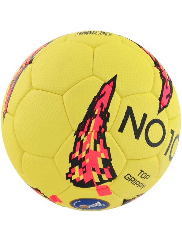NO10 Top Grippy Rankinio kamuolys geltona 1 dydis 2 NO10 Top Grippy Rankinio kamuolys geltona 1 dydis 2
