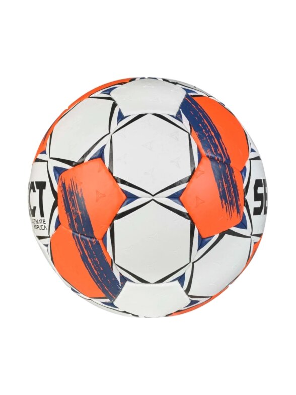 Select rankinio kamuolys Ultimate European League Replic 2 v25 EHF baltos-oranžinės spalvos 13521 2