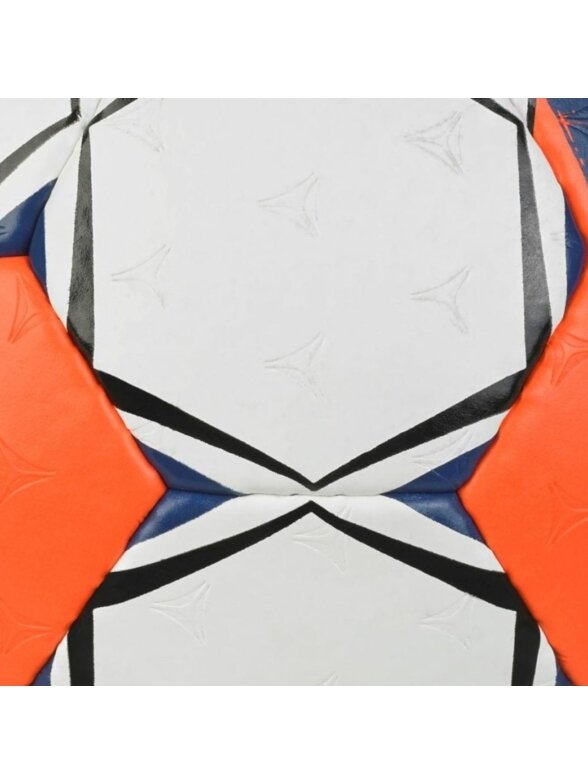 Select Ultimate European League Replica 3 v25 EHF rankinio kamuolys balta-oranžinė 13521 1