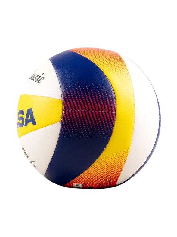 Mikasa Mini tinklinio kamuolys BV1.550C baltas/geltonas/mėlynas 1 Mikasa Mini tinklinio kamuolys BV1.550C baltas/geltonas/mėlynas 1