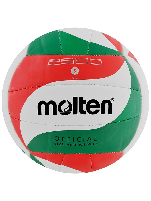 Molten V5M2500 balta-raudona-žalia tinklinis