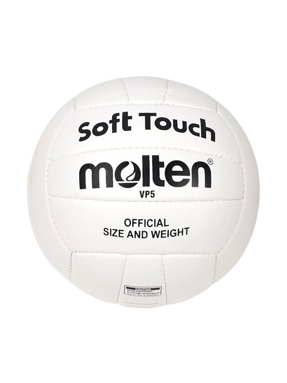 Molten VP5 Soft Touch tinklinio kamuolys baltas Molten VP5 Soft Touch tinklinio kamuolys baltas