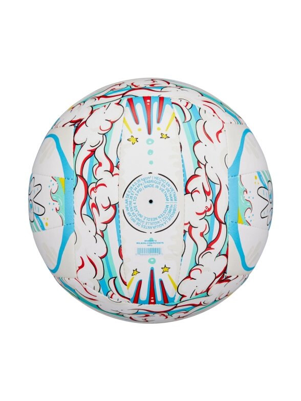 Wilson Graffiti Peace VB New tinklinės kamuolys spalvotas 2
