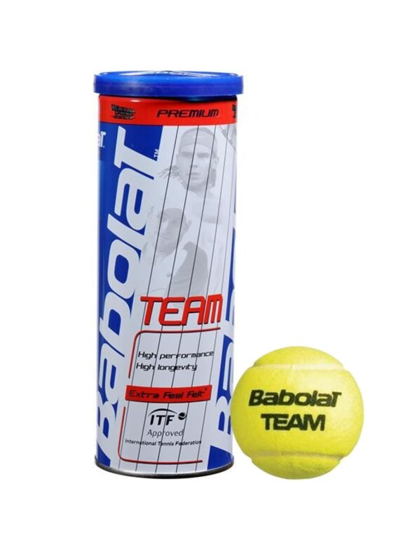 Piłki do tenisa ziemnego Babolat Team 3szt Piłki do tenisa ziemnego Babolat Team 3szt