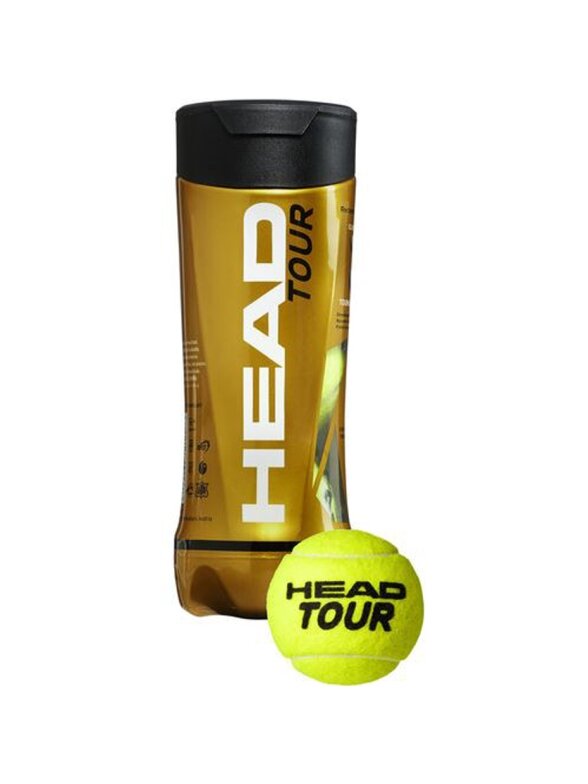 Head Tour teniso kamuoliukai, 3 vnt. 570703 Head Tour teniso kamuoliukai, 3 vnt. 570703