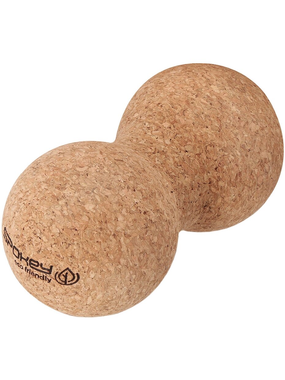Spokey OAK dvigubas kamštinis masažo kamuoliukas 929920 Spokey OAK dvigubas kamštinis masažo kamuoliukas 929920