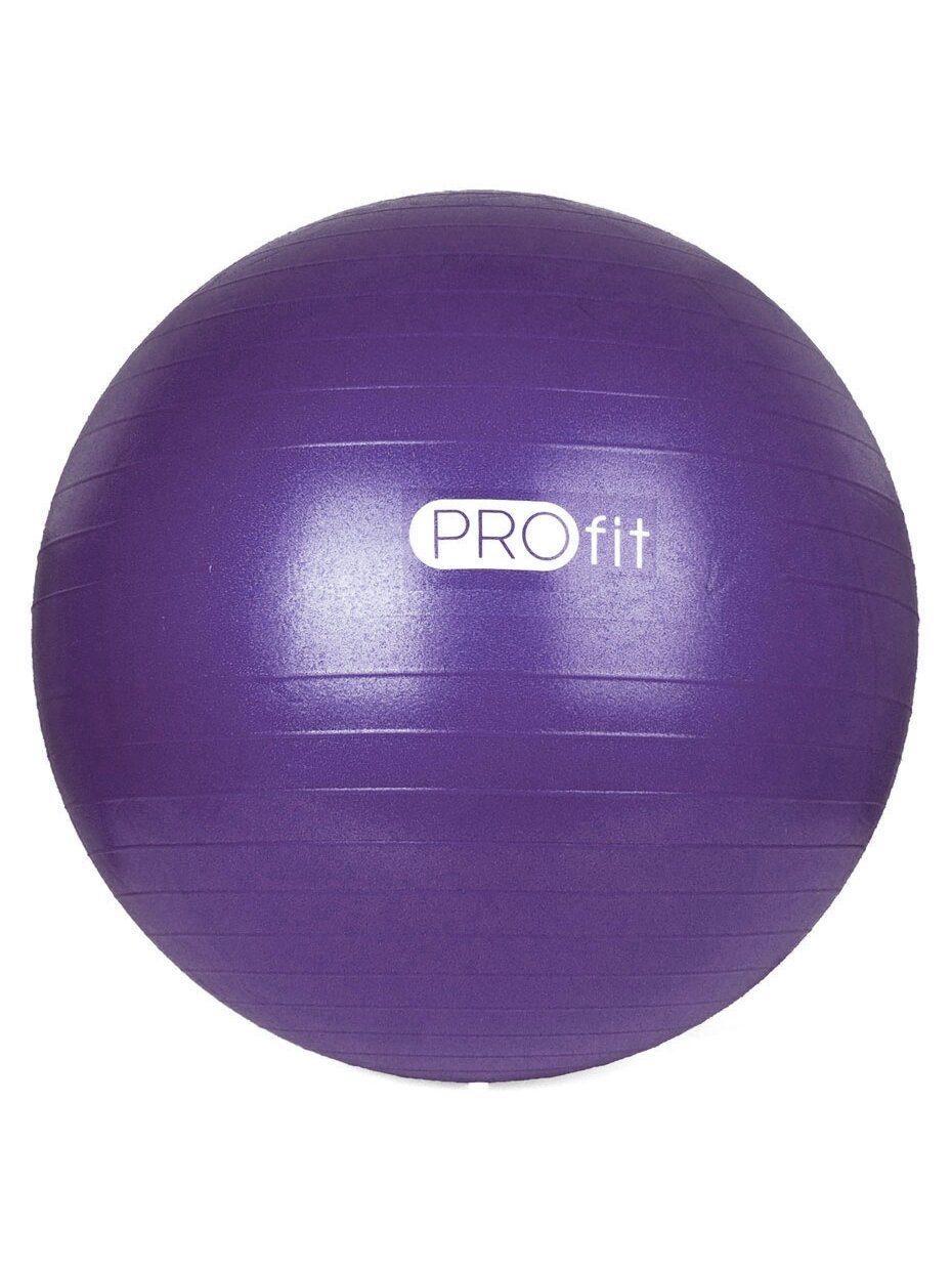 Profit gimnastinis kamuolys 85 cm violetinis su pompa DK 2102 3 Profit gimnastinis kamuolys 85 cm violetinis su pompa DK 2102 3