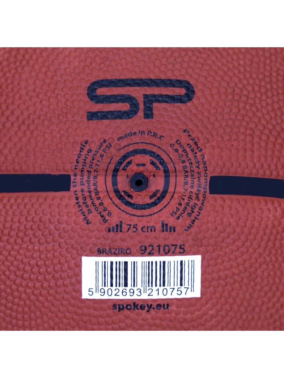 Spokey Braziro krepšinio kamuolys rudas 921075 4