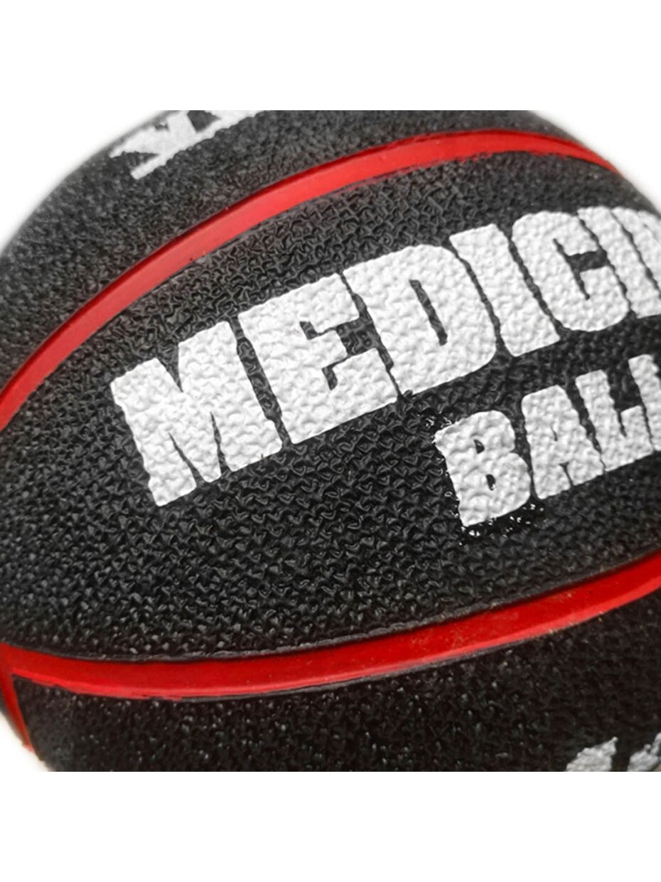 Medicininis kamuolys Smj VMB-L004R juodos ir raudonos spalvos 4kg 1 Medicininis kamuolys Smj VMB-L004R juodos ir raudonos spalvos 4kg 1