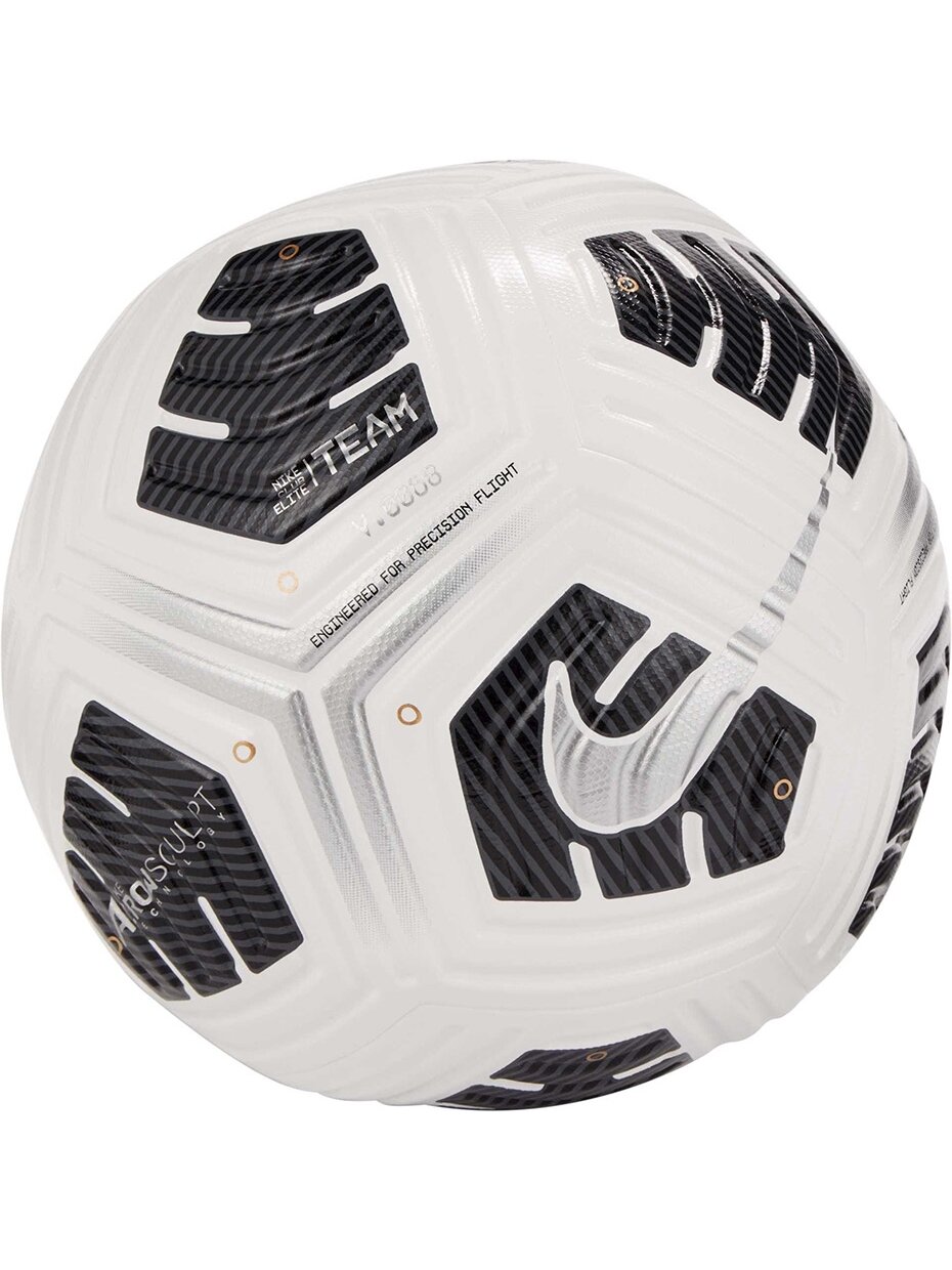 Nike Club Elite Team futbolo balta-juoda-sidabras CU8053 100