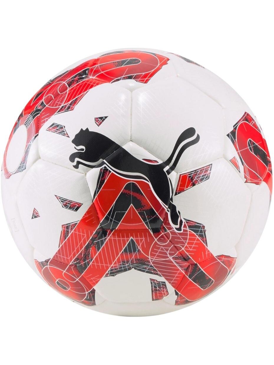 Puma Orbita 5 hibridinis futbolas balta-raudona 83783 02 Puma Orbita 5 hibridinis futbolas balta-raudona 83783 02