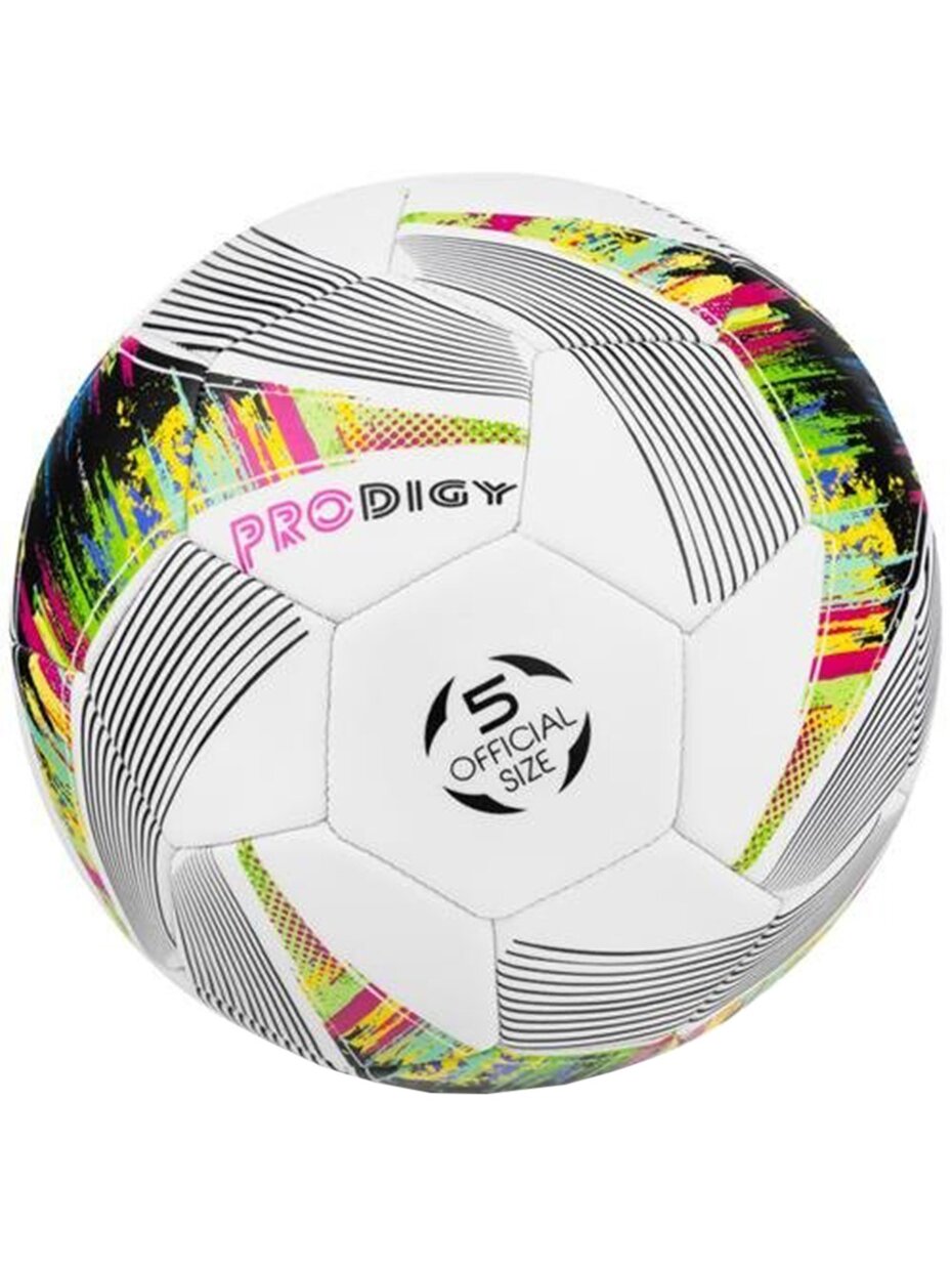 Spokey Prodigy futbolas, baltas ir spalvingas, 925384 1