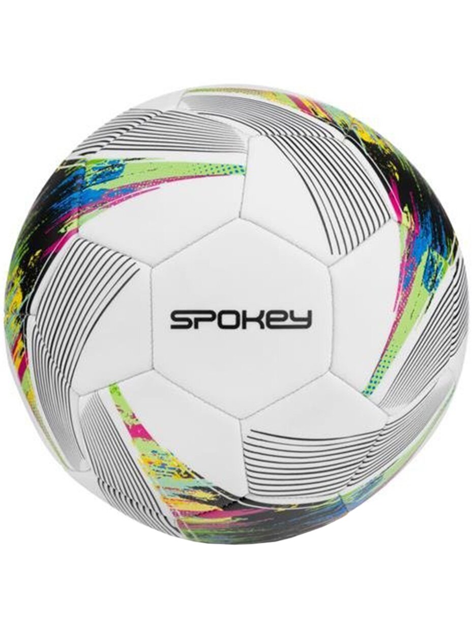 Spokey Prodigy futbolas, baltas ir spalvingas, 925384 Spokey Prodigy futbolas, baltas ir spalvingas, 925384