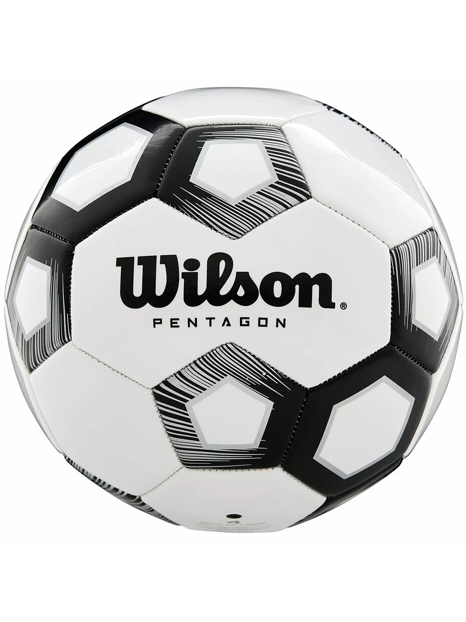 Wilson Pentagon SB BL futbolo baltas ir juodas WTE8527XB05 Wilson Pentagon SB BL futbolo baltas ir juodas WTE8527XB05