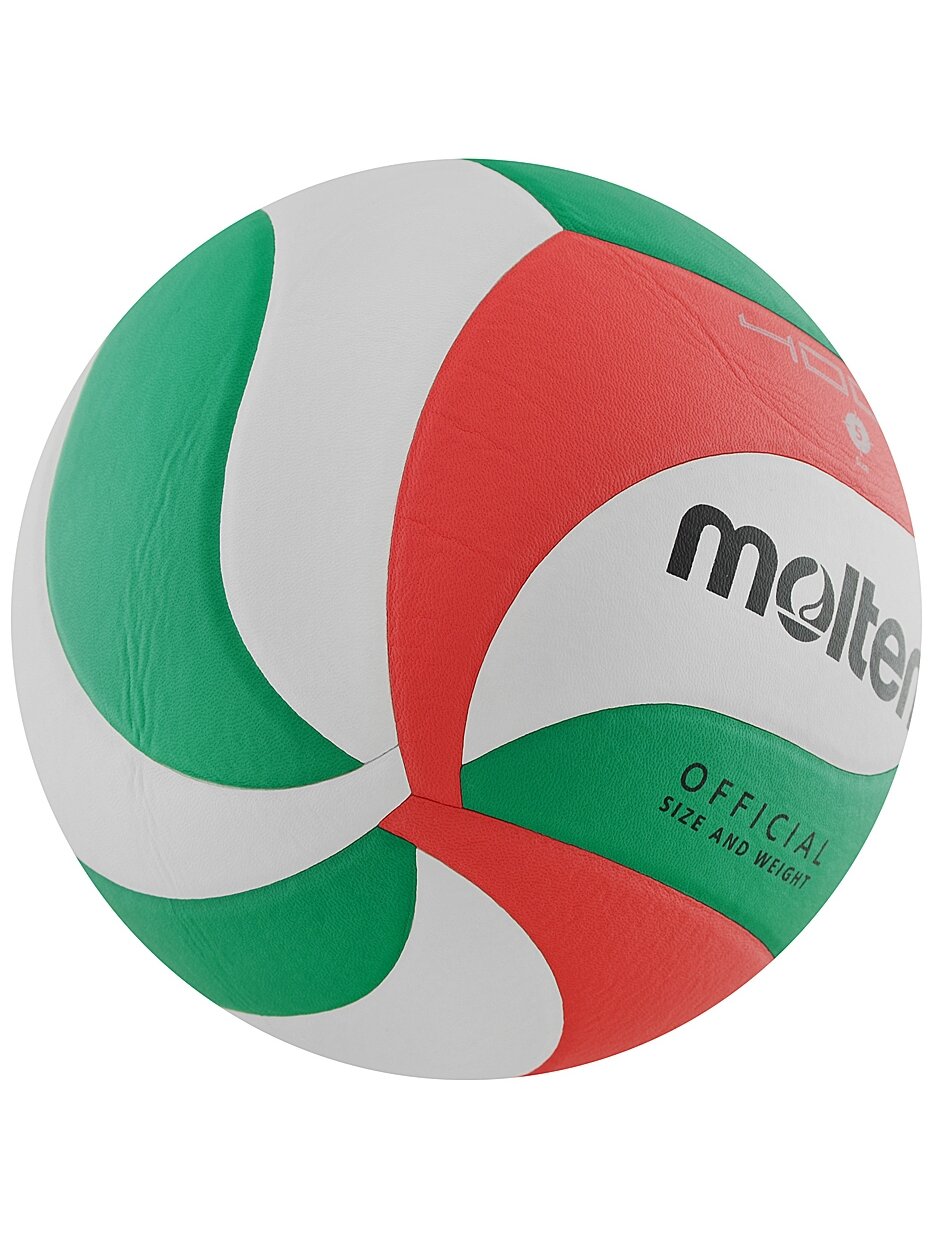 Molten V5M4000-X/DE tinklinio kamuolys, balta, raudona ir žalia 1 Molten V5M4000-X/DE tinklinio kamuolys, balta, raudona ir žalia 1