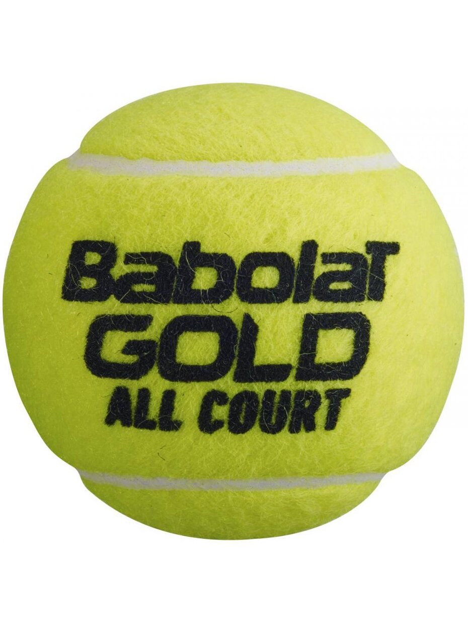 Piłki do tenisa ziemnego Babolat Gold All Court 4szt. 502085 1 Piłki do tenisa ziemnego Babolat Gold All Court 4szt. 502085 1