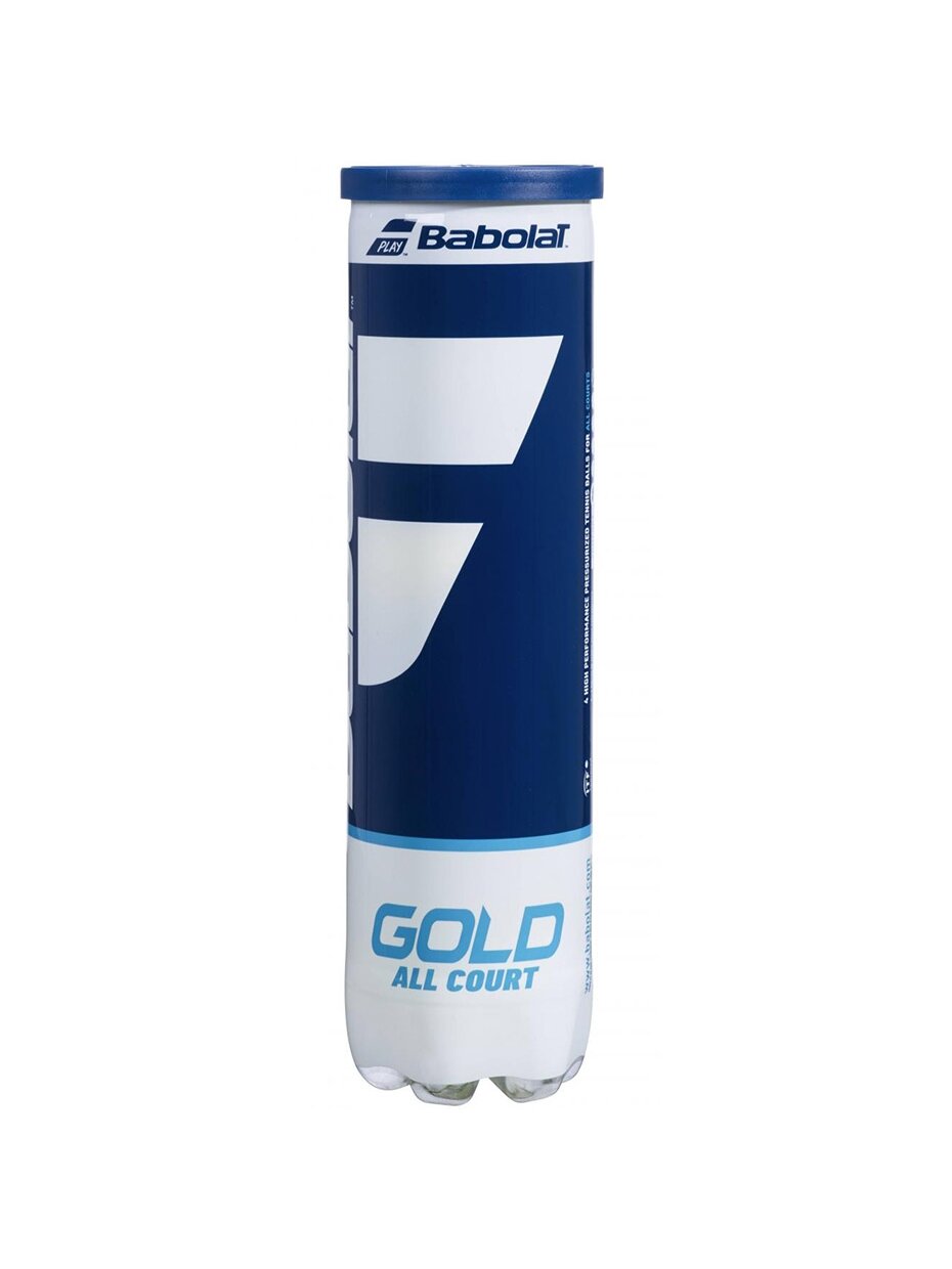 Piłki do tenisa ziemnego Babolat Gold All Court 4szt. 502085 2 Piłki do tenisa ziemnego Babolat Gold All Court 4szt. 502085 2