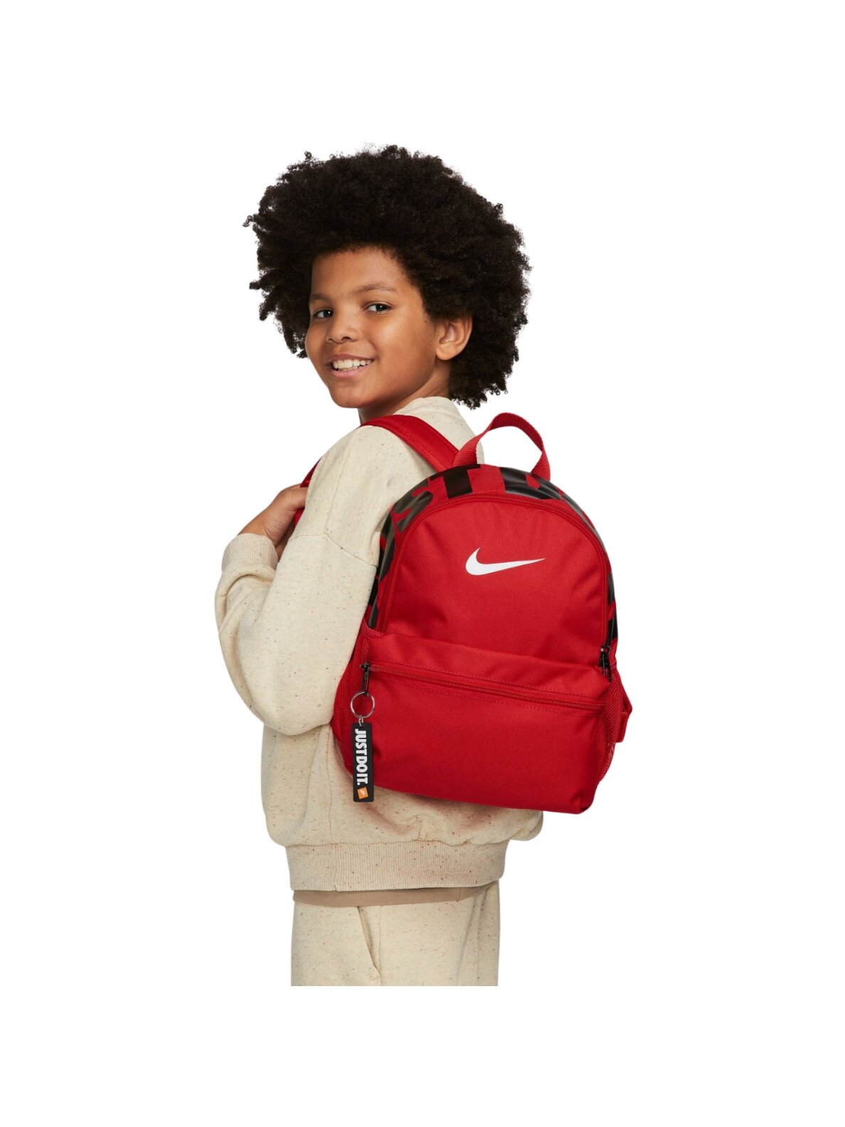 Nike Brasillia JDI Mini kuprinė vaikams raudona DR6091 657