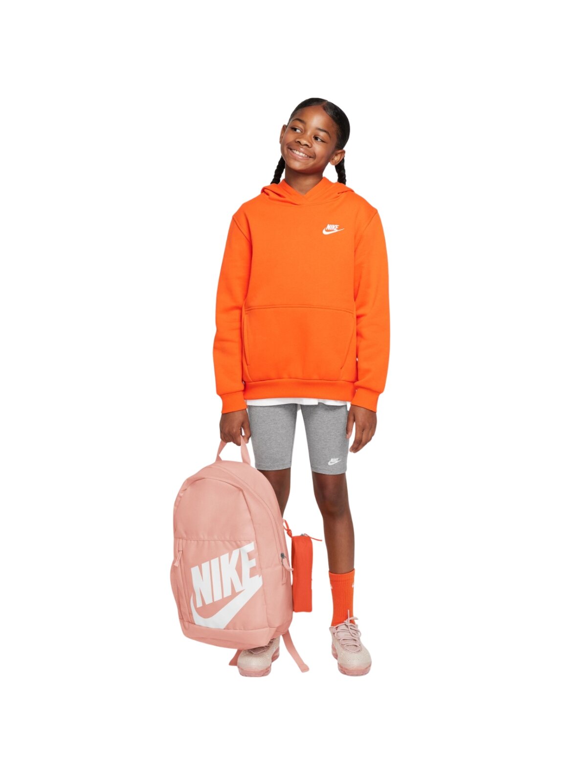 Nike Elemental kuprinė persikų spalvos + oranžinis penalė HJ4186 800 8