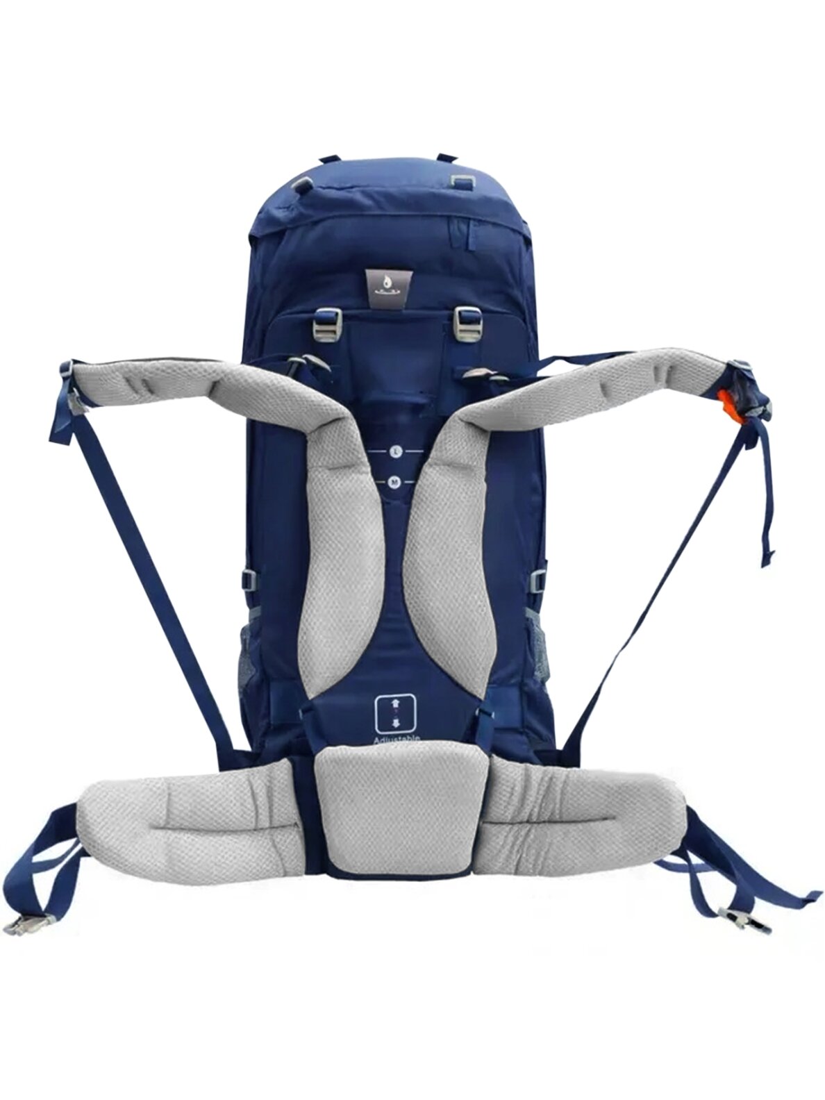 Acome Trek 70L mėlyna žygio kuprinė 2 Acome Trek 70L mėlyna žygio kuprinė 2