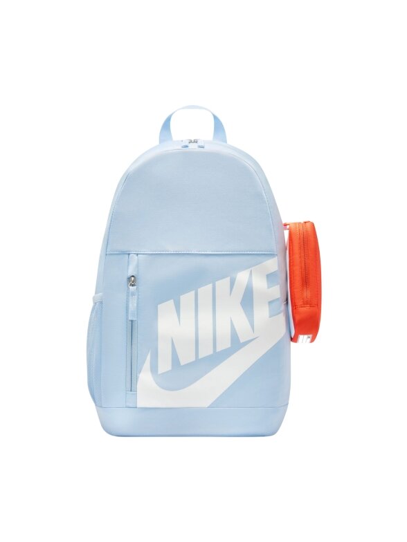 Nike Elemental kuprinė mėlyna + oranžinis pieštukų dėklas HJ4186 407 Nike Elemental kuprinė mėlyna + oranžinis pieštukų dėklas HJ4186 407