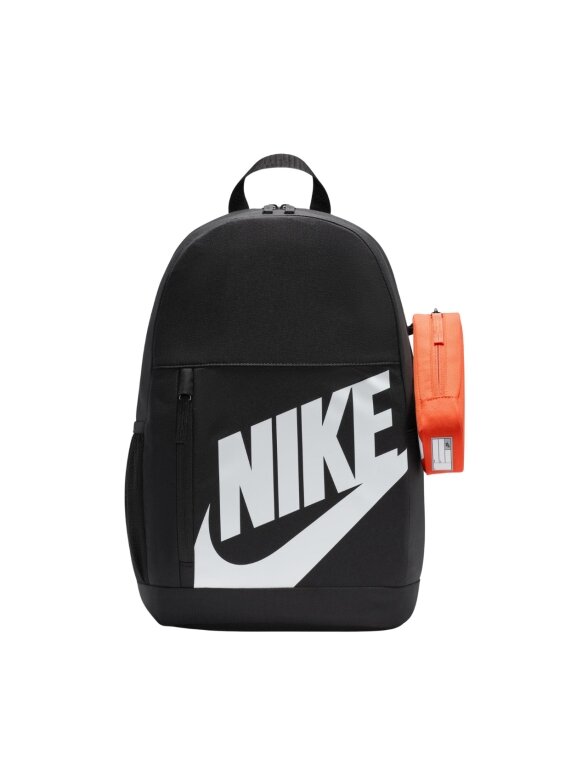 Nike kuprinė Elemental juoda + oranžinis pieštukų dėklas HJ4186 010 Nike kuprinė Elemental juoda + oranžinis pieštukų dėklas HJ4186 010