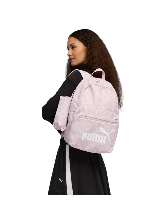Puma kuprinė Phase AOP, rožinė, 91733 11 Puma kuprinė Phase AOP, rožinė, 91733 11